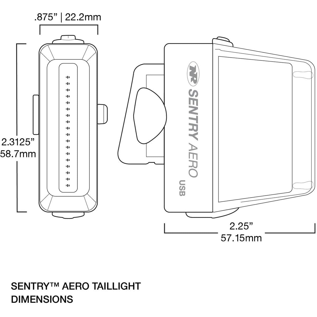 NiteRider Sentry Aero 260 Taillight