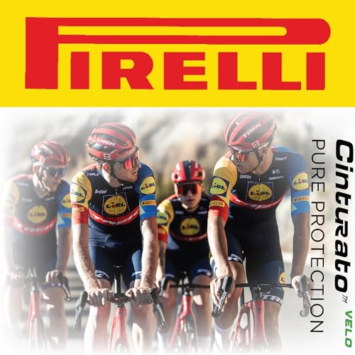 Pirelli Cinturato Velo Road Bike Tire (Long Rides), Clincher Tubeless Ready, Confident Handle Vari Terrains & Worst Conditions, X-Puncture Protect,(1) Tire, Black or Classic Tan Sidewall / Vari Sizes