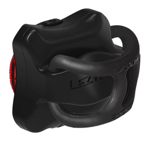 LEZYNE Zecto Drive 200+ Bicycle USB Rechargeable IPX7 Waterproof LED Rear Light w/Multiple Solid & Flash Modes | Silicone Rubber Mounting Strap Included, 200 Lumens/USB-C, Black