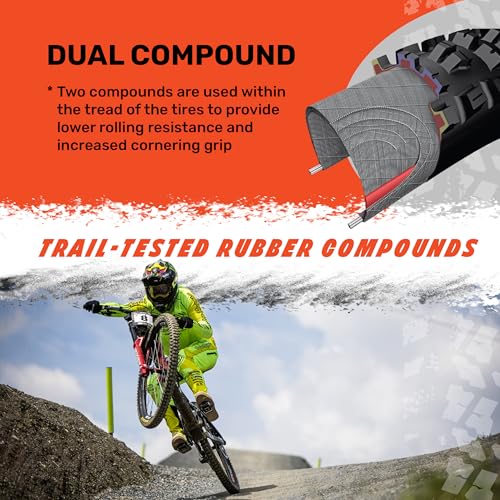 MAXXIS Aggressor - 2 Pack - 26", 27.5", 29" - Mountain Bike Tire, Tubeless Ready | Designed for high-Speed, Hard-Packed, Rocky MTB Trails