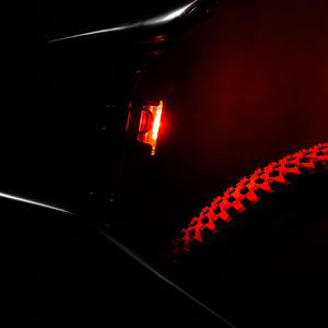 LEZYNE Strip Drive Pro Bicycle USB Rechargeable IPX7 Waterproof 270-Degree Visibility LED Rear Light w/Multiple Solid & Flash Modes | Silicone Rubber Mounting Strap Included - 300/400 Lumens Options