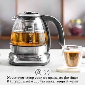 Breville Btm500Clr Stainless Steel Teapot