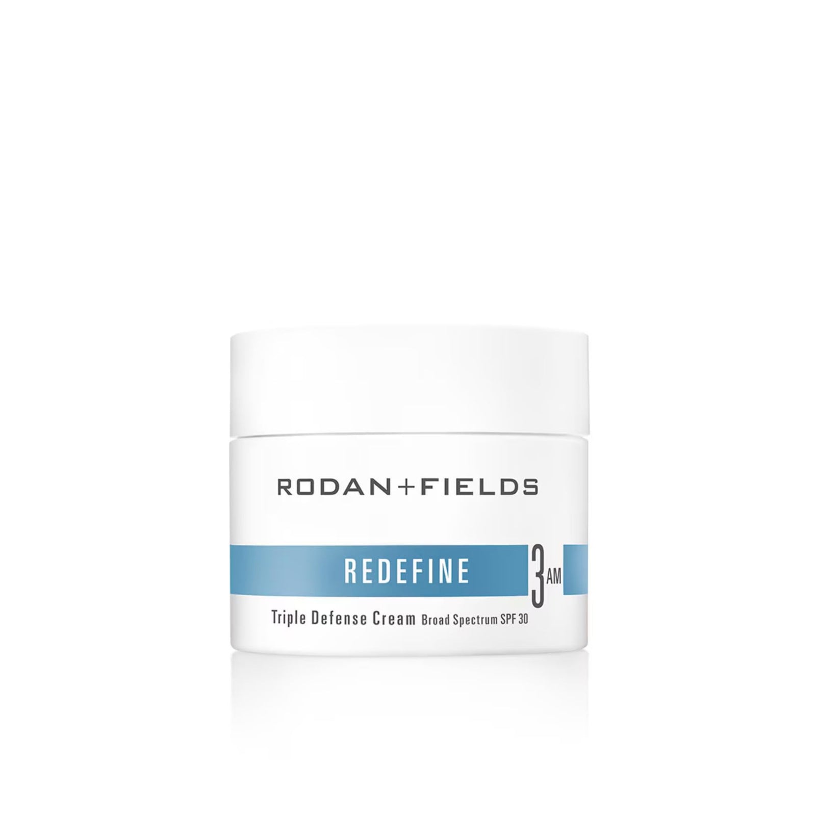 Rodan + Fields Redefine Triple Defense Cream Broad Spectrum SPF 30 | 1oz | 2-in-1 Daily Moisturizer + 30 SPF | Improves Fine Lines, Wrinkles + Firmness | Protection against UV rays