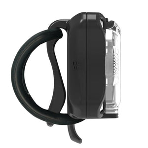 LEZYNE Zecto Drive Bicycle Durable USB Rechargeable IPX7 Waterproof 250 Lumens White LEDs Front Light w/Multiple Solid & Flash Modes | Silicone Rubber Mounting Strap Included