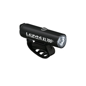 LEZYNE Classic Drive 700XL Bicycle USB Rechargeable IPX7 White LED Front Light w/Multiple Solid & Flash Modes | Integrated Versatile Strap Mount Compatible with Handlebars, 700 Lumens