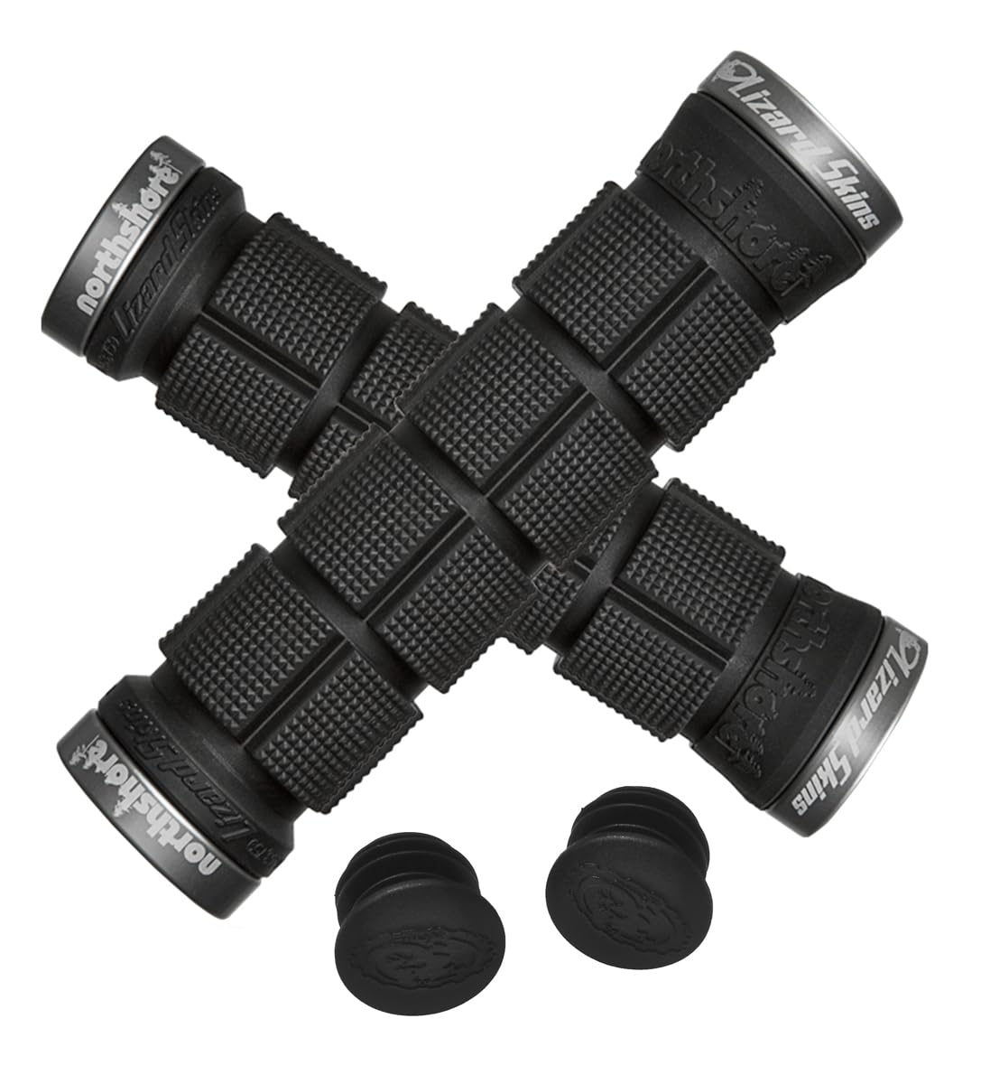 Lizard Skins Northshore Lock On Grips Black