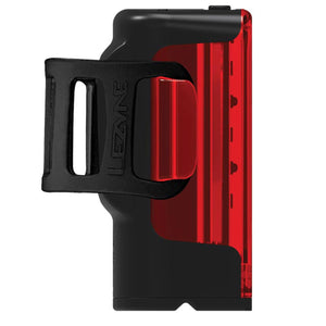 LEZYNE Strip Drive Pro Bicycle USB Rechargeable IPX7 Waterproof 270-Degree Visibility LED Rear Light w/Multiple Solid & Flash Modes | Silicone Rubber Mounting Strap Included - 300/400 Lumens Options