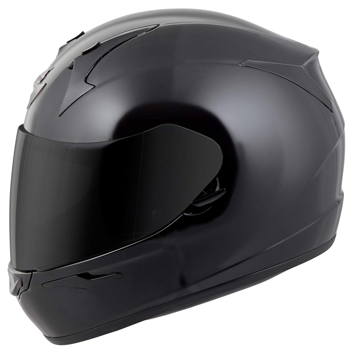 ScorpionEXO R320 Full Face Polycarbonate Shell Motorcycle Helmet with Pinlock Ready Shield and Bluetooth Ready Speaker Pockets DOT Approved Adult