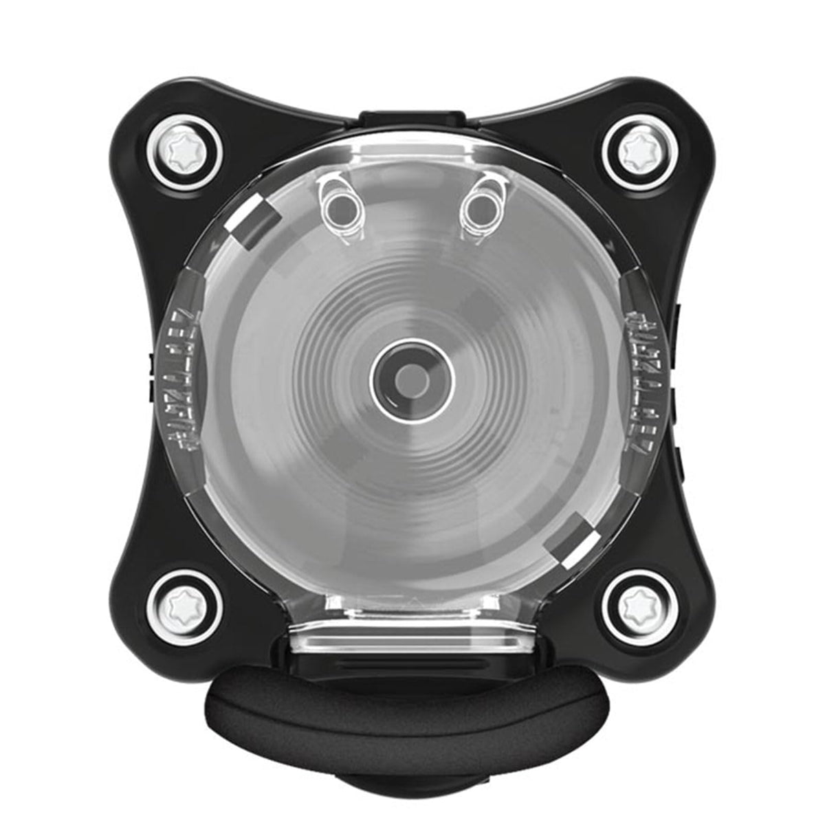 LEZYNE Zecto Drive Bicycle Durable USB Rechargeable IPX7 Waterproof 250 Lumens White LEDs Front Light w/Multiple Solid & Flash Modes | Silicone Rubber Mounting Strap Included