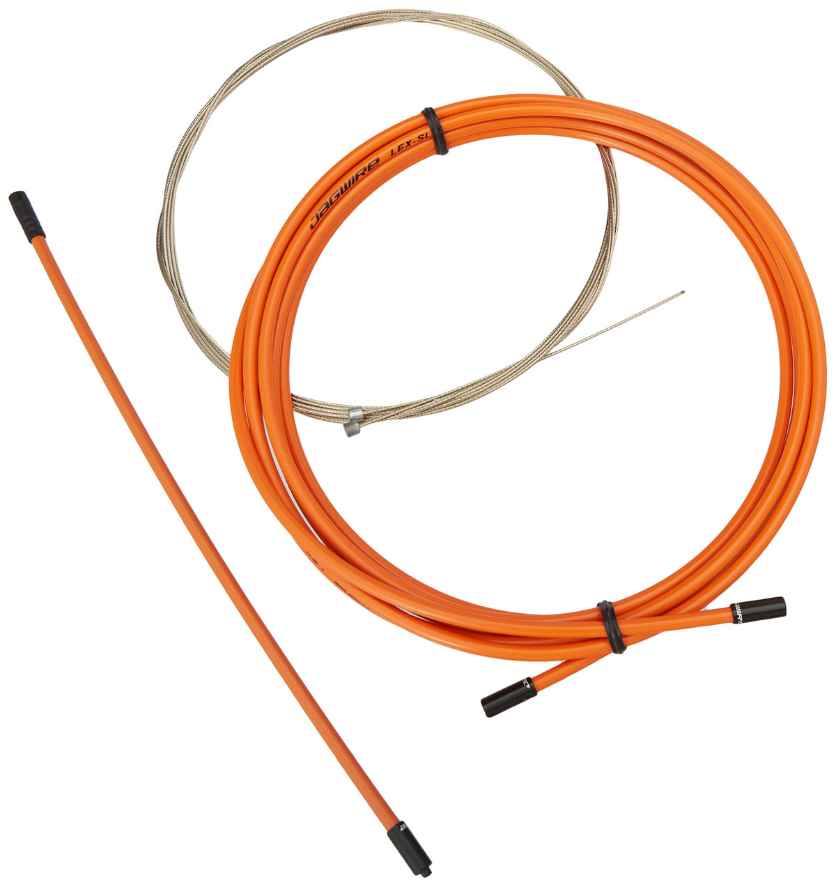 Jagwire - 2X Pro Universal Gear Shift Kit | for Road, MTN and Gravel | Compatible with SRAM and Shimano Gears, Polished Stainless Steel Cables, 10 Color Options