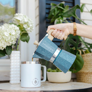 GROSCHE Milano Moka pot, Stovetop Espresso maker, Greca Coffee Maker, Stovetop coffee maker and espresso maker percolator