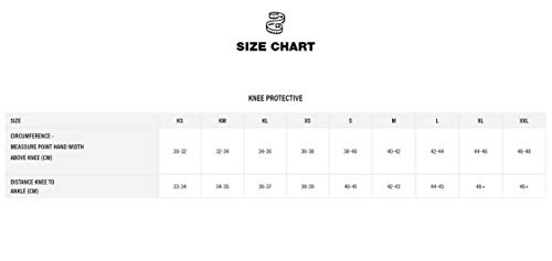 IXS Unisex Carve Evo+ Breathable Moisture-Wicking Padded Protective Knee Guard