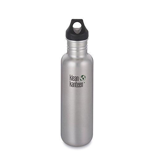 Klean Kanteen 18oz Kanteen Classic (w/Loop Cap) Brushed Stainless