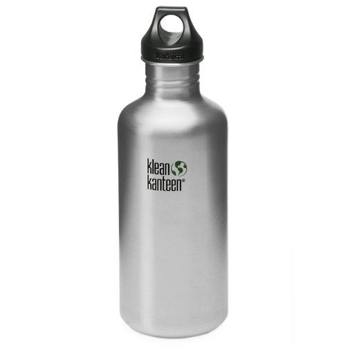 Klean Kanteen 18oz Kanteen Classic (w/Loop Cap) Brushed Stainless