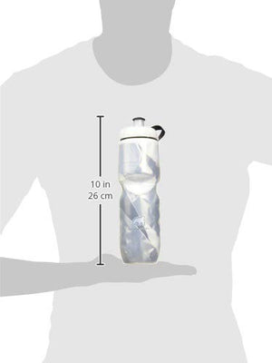 Polar Insulated Water Bottle: 24oz, Red