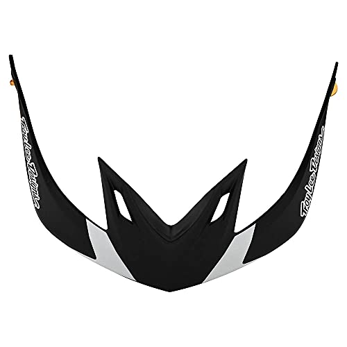 Troy Lee Designs Adult|All Mountain|Mountain Bike Half Shell A2 Helmet Sliver W/MIPS (Black/White, SM)