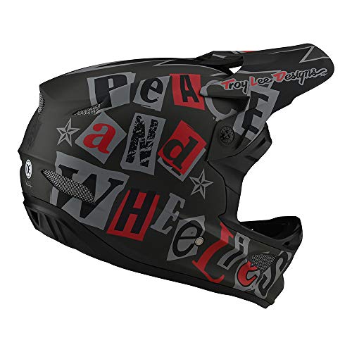 Troy Lee Designs Adult | Downhill | Mountain Bike | BMX | Full Face D3 Fiberlite Helmet Anarchy