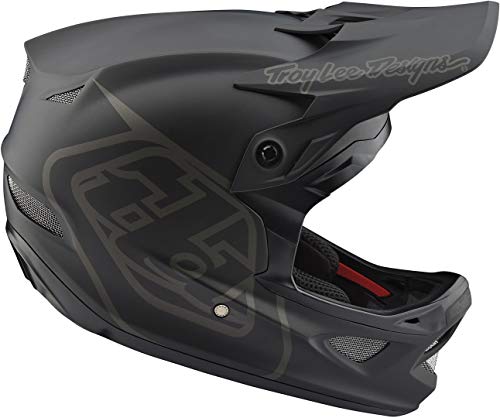 Troy Lee Designs D3 Fiberlite US Helmet: Mono