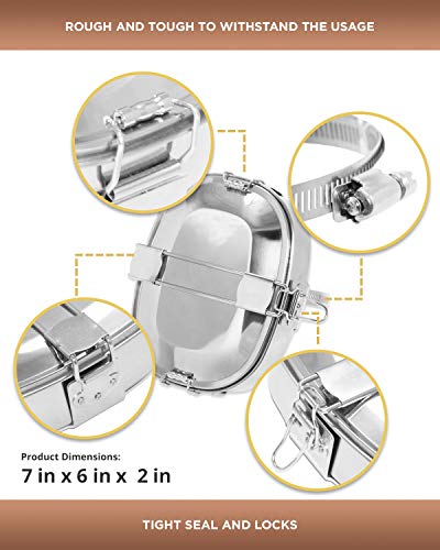 The Original MuffPot Exhaust Food Warmer for Motorsports Vehicles. Snowmobile, ATV, UTV, and Motorcycles