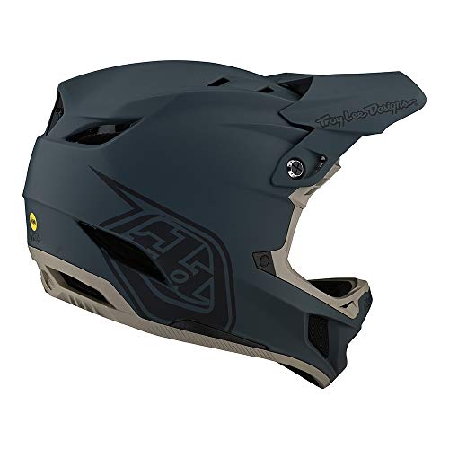Troy Lee Designs Adult | Downhill | Mountain Bike | BMX | Full Face D4 Composite Helmet Stealth W/MIPS