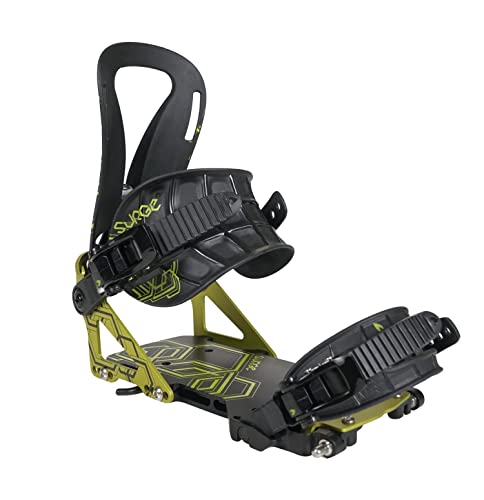 Spark R&D 21/22 Surge Bindings - Men's Lime, Small