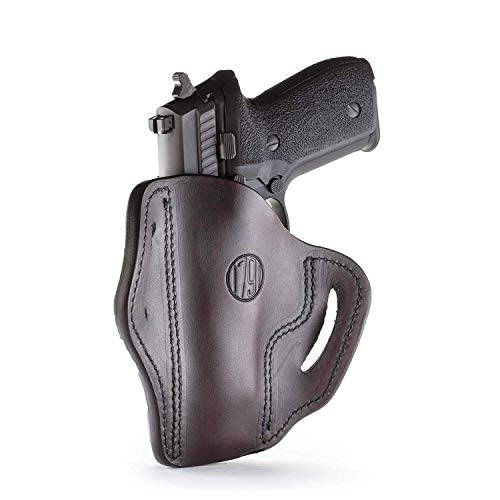 1791 GUNLEATHER Holster for Sig Sauer P226, P220, P229 Right Hand OWB Leather Gun Holster for Belts Also fits 1911 with Rails, HK VP9, Beretta 92FS