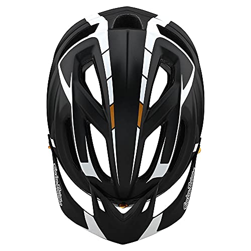Troy Lee Designs Adult|All Mountain|Mountain Bike Half Shell A2 Helmet Sliver W/MIPS (Black/White, SM)