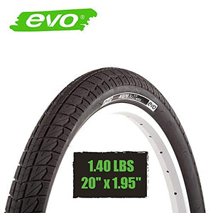 EVO, Intrepid, Tire, 20''x1.95, Wire, Clincher, Black