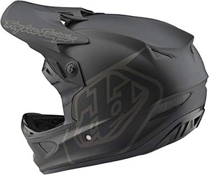 Troy Lee Designs D3 Fiberlite US Helmet: Mono