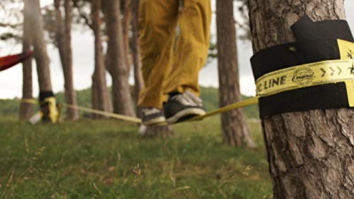 Gibbon Slacklines Tree Wear, Protection for Tree and line, Black Felt, Length: 3ft, Width: 0,5ft