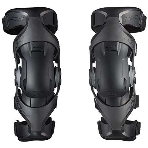 PodMX K4 2.0 Knee Brace - Pair (X-Large/XX-Large) (Graphite/Black)