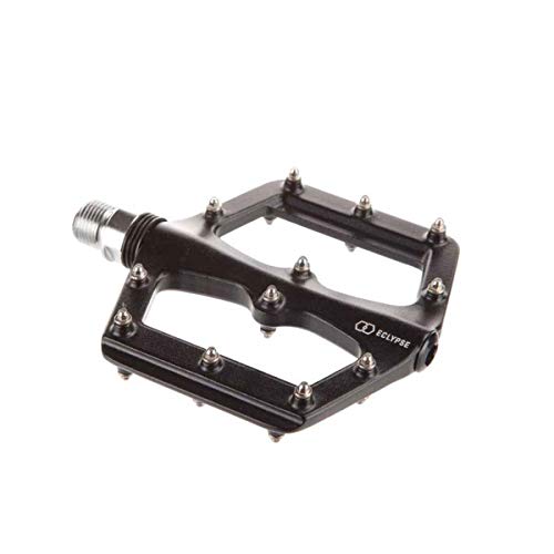 bike removable pedals Eclypse Low Profile Mountain Bike and BMX Platform Pedals Alloy Body - 9/16'' Cromolly Spindle