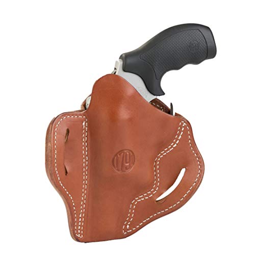 1791 GUNLEATHER Taurus Judge Holster - OWB Leather Revolver Holster - Right Handed Leather Gun Holster for Belts - Fits S&W Governor, Taurus Judge and Taurus Public Defender