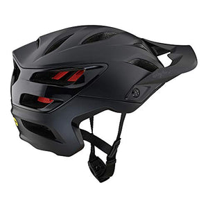 Troy Lee Designs A3 Uno Half Shell Mountain Bike Helmet W/MIPS - EPP EPS Premium Lightweight - All Mountain Enduro Gravel Trail Cycling MTB