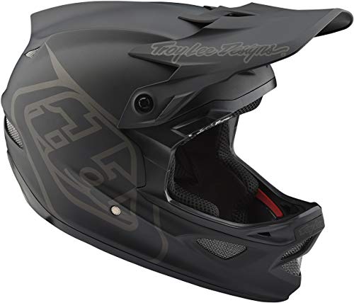 Troy Lee Designs D3 Fiberlite US Helmet: Mono