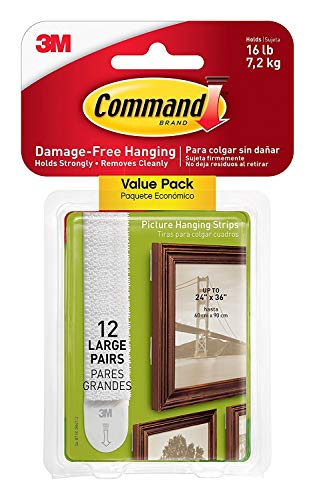 PICTURE HANG STRIPS 12PK