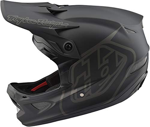 Troy Lee Designs D3 Fiberlite US Helmet: Mono