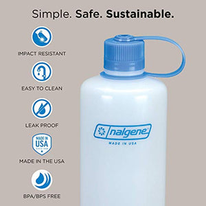 Nalgene HDPE Narrow Mouth BPA-Free Water Bottle, 16 oz