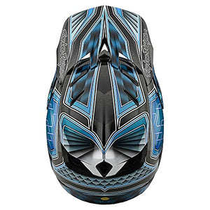 Troy Lee Designs Adult|Downhill|Mountain Bike|BMX|Full Face D4 Composite Helmet Low Rider W/MIPS (Teal, XS)