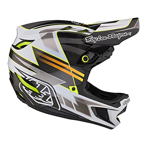 Troy Lee Designs D4 Carbon Full Face Mountain Bike Helmet for Max Ventilation Lightweight MIPS EPP EPS Racing Downhill DH BMX MTB - Adult Men Women