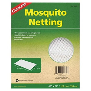 Coghlan's Mosquito Netting Insect/Bug Mesh Polyester Repair 48"x72" (4-Pack)