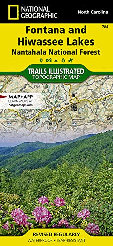 Fontana and Hiwassee Lakes [Nantahala National Forest] (National Geographic Trails Illustrated Map, 784)
