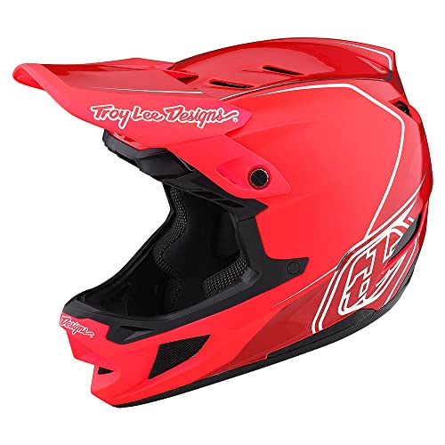 Troy Lee Designs D4 Composite Full-Face Mountain Bike Helmet. Max Ventilation Lightweight MIPS EPP EPS Racing Downhill DH BMX MTB Bicycling Cycling - Men Women