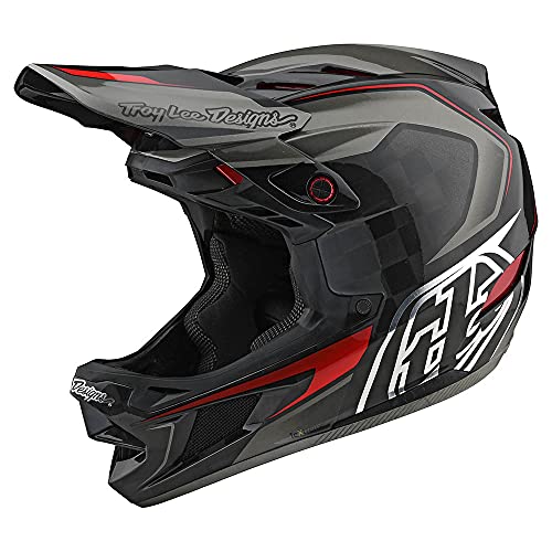 Troy Lee Designs D4 Carbon Excile Adult Off-Road BMX Cycling Helmet