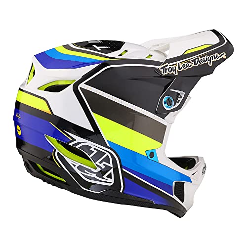 Troy Lee Designs Adult | Downhill | Mountain Bike | BMX | Full Face D4 Composite Helmet Stealth W/MIPS