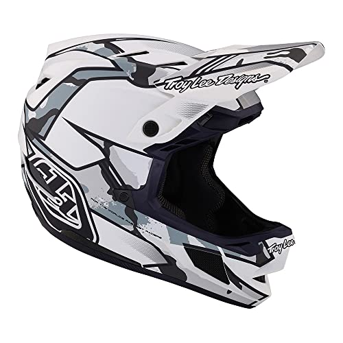 Troy Lee Designs Adult | Downhill | Mountain Bike | BMX | Full Face D4 Composite Helmet Stealth W/MIPS
