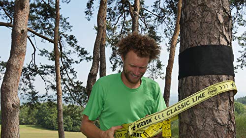 Gibbon Slacklines Tree Wear, Protection for Tree and line, Black Felt, Length: 3ft, Width: 0,5ft