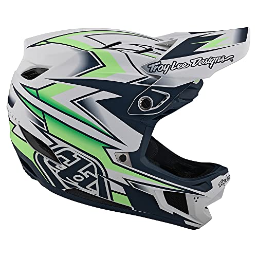 Troy Lee Designs Adult | Downhill | Mountain Bike | BMX | Full Face D4 Composite Helmet Stealth W/MIPS