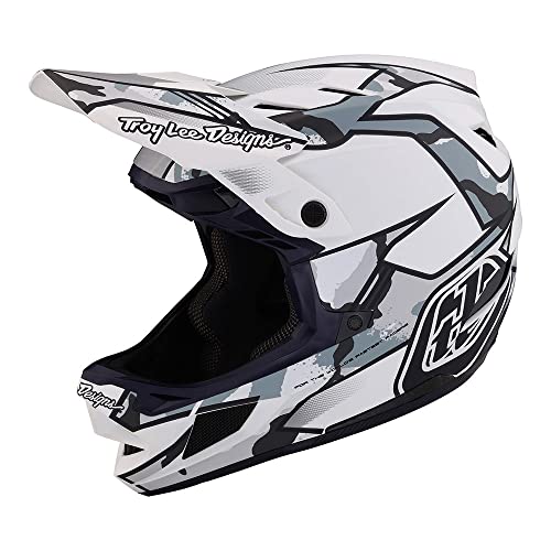 Troy Lee Designs Adult | Downhill | Mountain Bike | BMX | Full Face D4 Composite Helmet Stealth W/MIPS