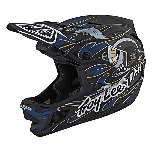 Troy Lee Designs Adult | Limited Edition | BMX | Downhill Mountain Bike D4 Carbon Helmet